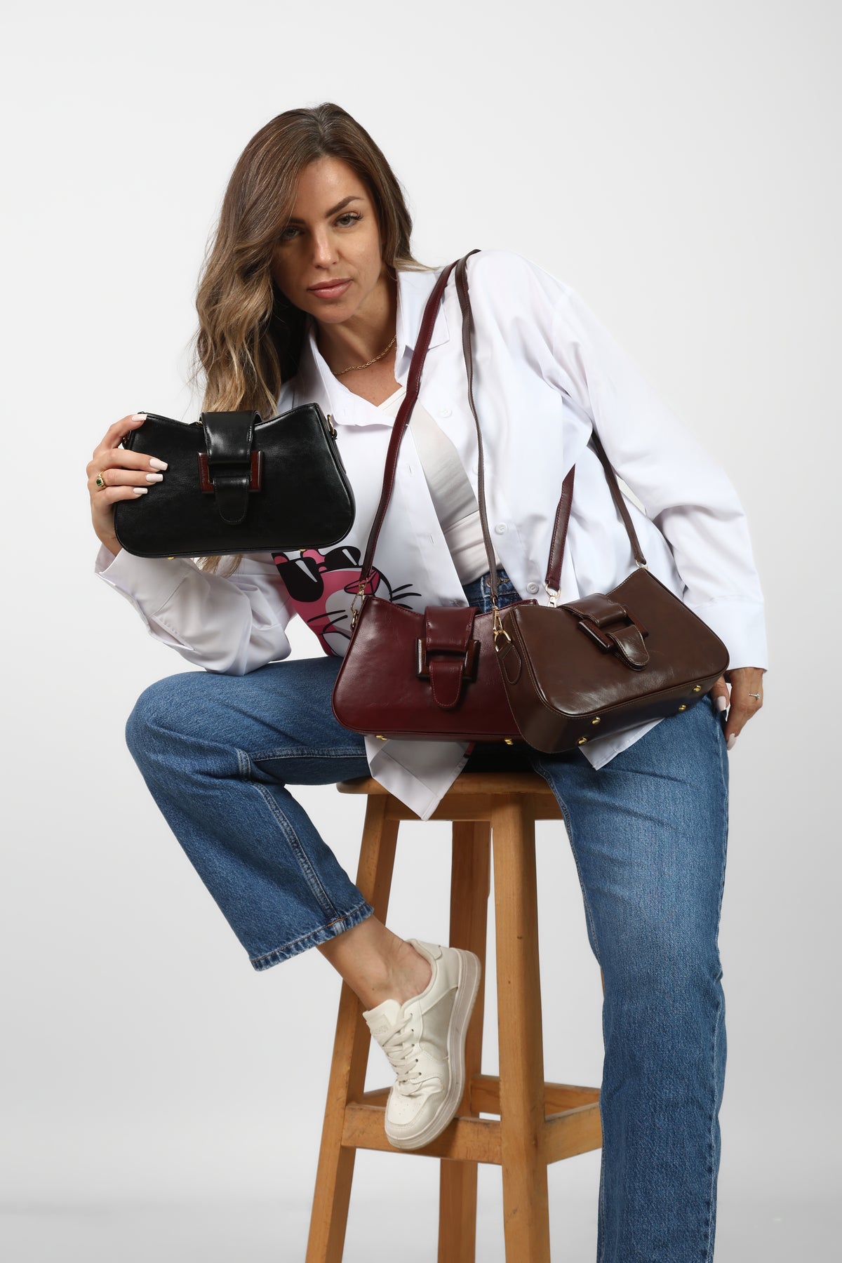 Vera Bag - Burgundy ❤️